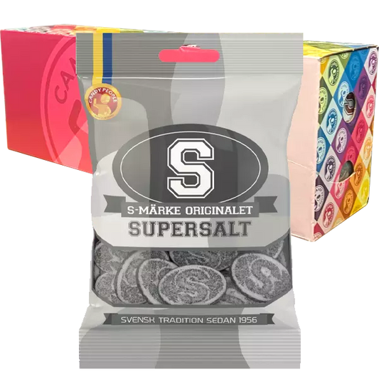 S-Märke Super Salty 80 g x 18 pcs