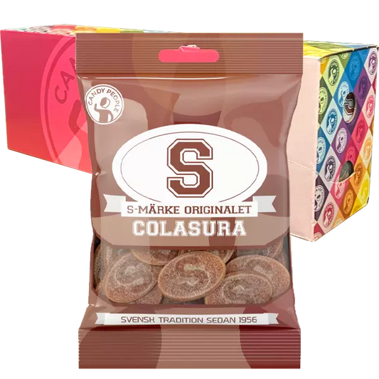 S-Märke Sour Cola 80 g x 18 pcs