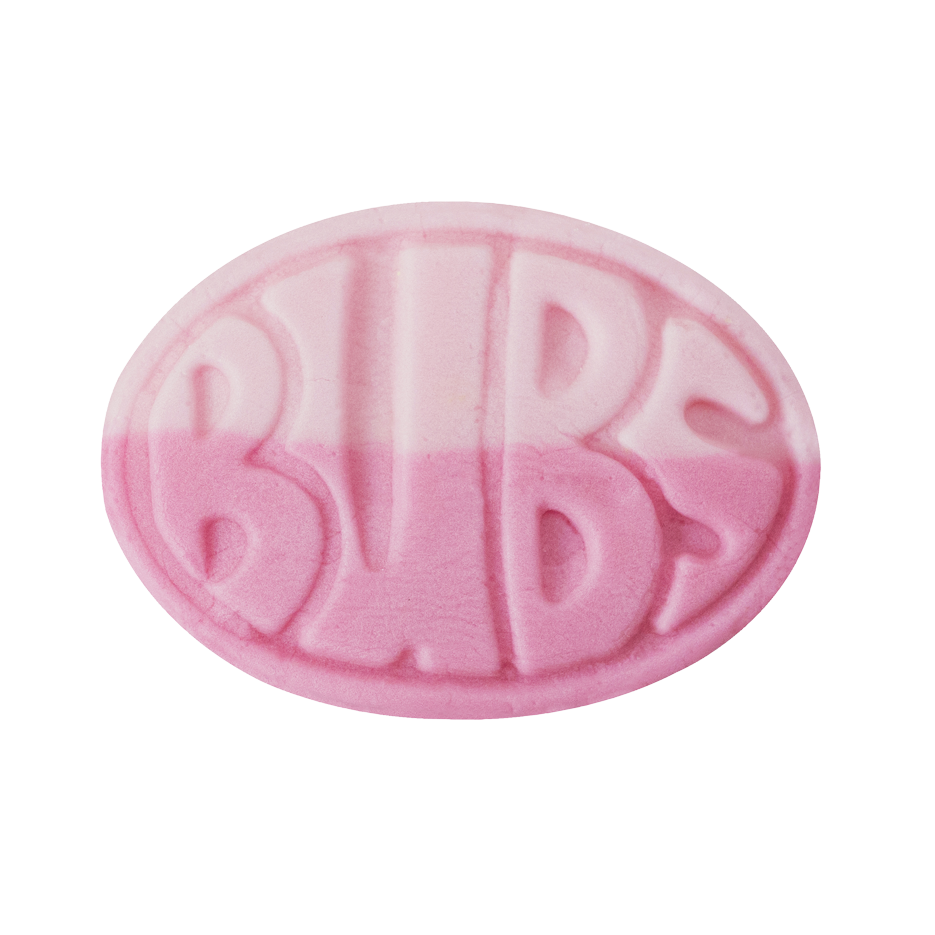 Bubs Wild Foamy Strawberry Pomegranate Oval