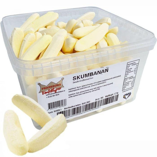 Skumbananer Storpack 1,8 kg