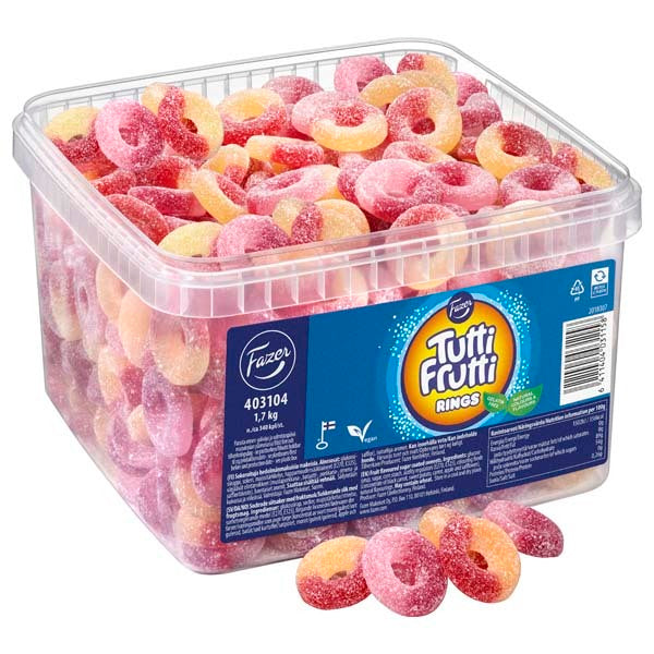 Tutti Frutti Rings Big Pack 1,7 kg