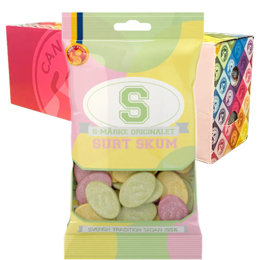 S-Märke Sour Foam 70 g x 14 pcs